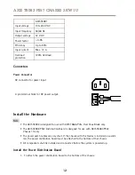 Preview for 12 page of Axis T8082 Installation Manual