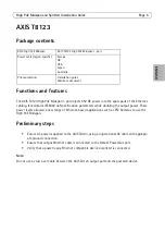 Preview for 5 page of Axis T8123-E Midspan 1-p Installation Manual