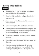 Предварительный просмотр 39 страницы Axis T8341 Installation Manual