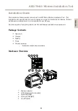 Предварительный просмотр 9 страницы Axis T8415 Installation Manual