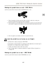 Предварительный просмотр 25 страницы Axis T85 Installation Manual