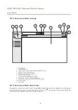 Предварительный просмотр 9 страницы Axis T85 Manual