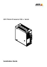 Предварительный просмотр 1 страницы Axis T8504-R Installation Manual