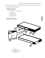 Preview for 7 page of Axis T8508 PoE+ Installation Manual