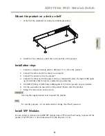 Preview for 9 page of Axis T8508 PoE+ Installation Manual