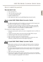 Preview for 7 page of Axis T86 Series Installation Manual