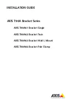 Axis T90A Series Installation Manual preview