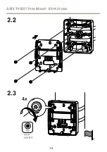 Preview for 12 page of Axis T91B57 Installation Manual