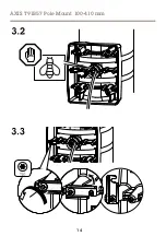 Предварительный просмотр 14 страницы Axis T91B57 Installation Manual