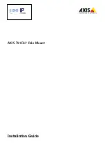 Axis T91F67 Installation Manual предпросмотр