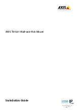 Предварительный просмотр 1 страницы Axis T91L61 Installation Manual