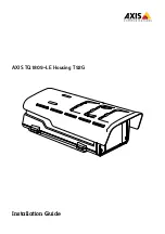 Предварительный просмотр 1 страницы Axis T92G Installation Manual