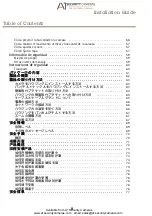 Preview for 8 page of Axis T93C10 Installation Manual