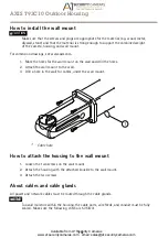 Preview for 14 page of Axis T93C10 Installation Manual