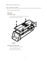 Предварительный просмотр 3 страницы Axis T93F05 Repainting Instructions