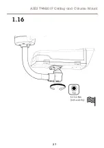 Предварительный просмотр 27 страницы Axis T94Q01F Installation Manual