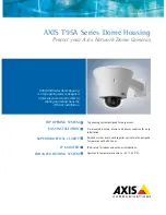 Preview for 1 page of Axis T95A Series Specifications