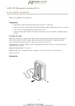 Предварительный просмотр 3 страницы Axis T99 Repainting Instructions