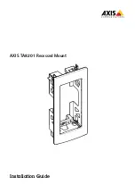 Предварительный просмотр 1 страницы Axis TA8201 Installation Manual