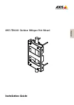 Предварительный просмотр 1 страницы Axis TD9301 Installation Manual