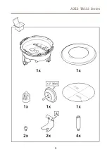 Предварительный просмотр 3 страницы Axis TM32 Series Installation Manual