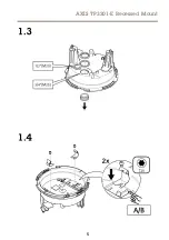 Preview for 5 page of Axis TP3201-E Installation Manual