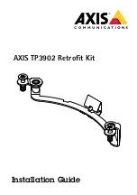 Preview for 1 page of Axis TP3902 Installation Manual