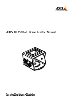 Axis TQ1501-E Installation Manual preview