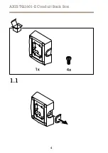 Предварительный просмотр 4 страницы Axis TQ1601-E Installation Manual