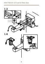 Предварительный просмотр 6 страницы Axis TQ1601-E Installation Manual