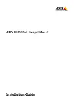 Axis TQ6501-E Installation Manual предпросмотр