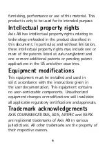 Preview for 4 page of Axis TU8001 Installation Manual