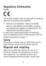 Preview for 5 page of Axis TU8001 Installation Manual