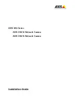 Axis V59 Series Installation Manual предпросмотр