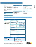 Preview for 2 page of Axis VT Verso HPV42K1A000 Specification Sheet