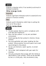 Preview for 15 page of Axis W100 Installation Manual