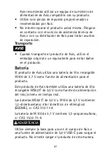 Preview for 27 page of Axis W100 Installation Manual