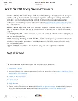 Preview for 3 page of Axis W100 User Manual