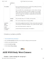 Preview for 12 page of Axis W100 User Manual