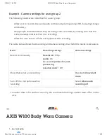 Preview for 14 page of Axis W100 User Manual