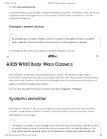 Preview for 40 page of Axis W100 User Manual