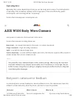 Preview for 50 page of Axis W100 User Manual