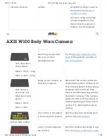 Preview for 51 page of Axis W100 User Manual