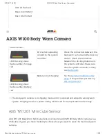 Preview for 52 page of Axis W100 User Manual