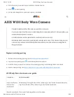 Preview for 56 page of Axis W100 User Manual