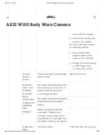 Preview for 59 page of Axis W100 User Manual