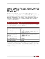 Предварительный просмотр 126 страницы Axis Wake Research Owner'S Manual