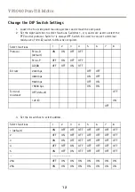 Preview for 12 page of Axis YP3040 Installation Manual