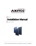 Preview for 1 page of AXITEC AC-280M/60S Installation Manual