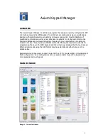 Axium Keypad Manager 3.0 User Manual предпросмотр